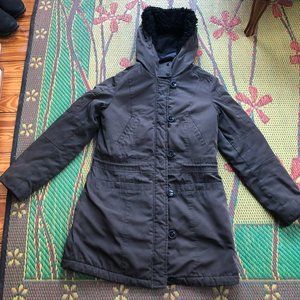 Andrew Marc Winter Coat - Khaki Green - Size Small - Used